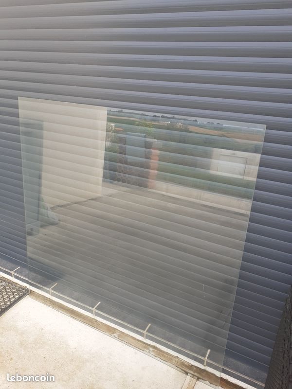 Plaque de verre carrée (image 1)