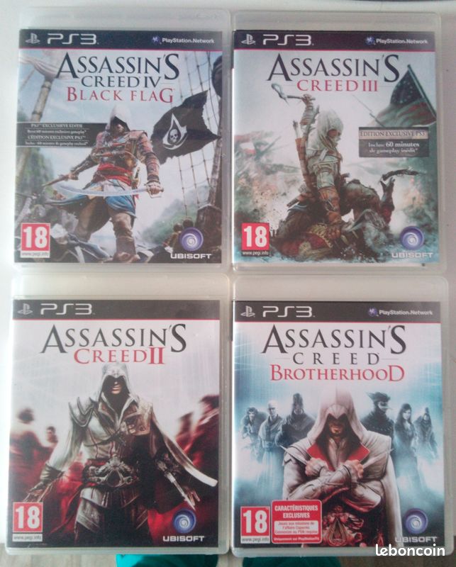 Jeu Assassin's Creed pour PS3 Complet CIB PAL FR - Floto Games