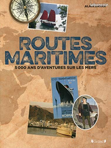 [Livre] Routes maritimes, 5000 ans d'aventures sur les mers - Très bon état (image 1)
