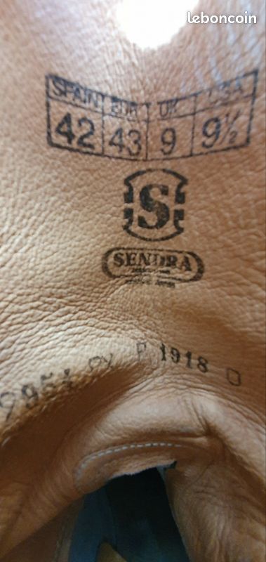 Bottes homme SENDRA originales (image 4)