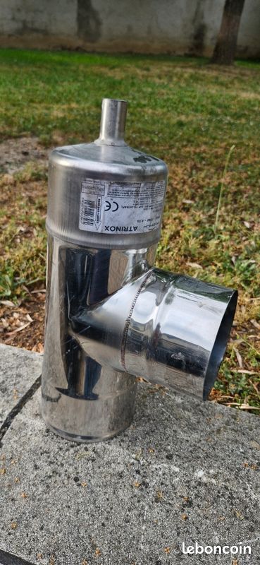 Té inox et purge 125 (image 1)