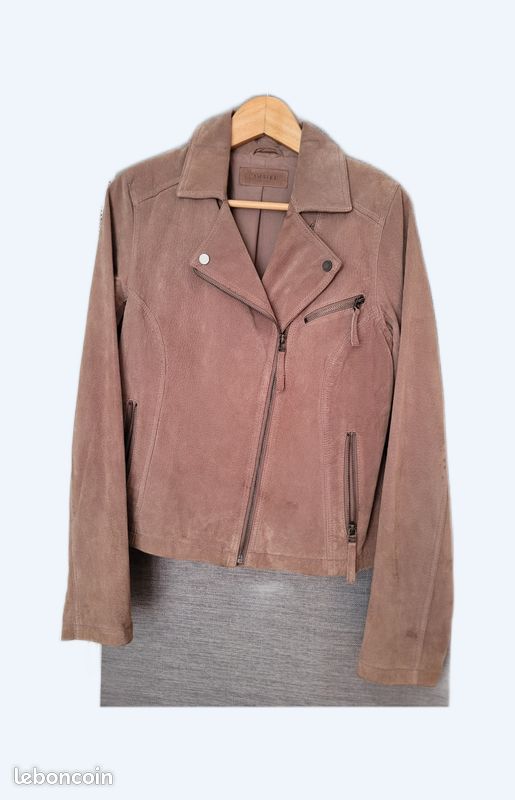 Blouson Camaïeu cuir 40 Vêtements