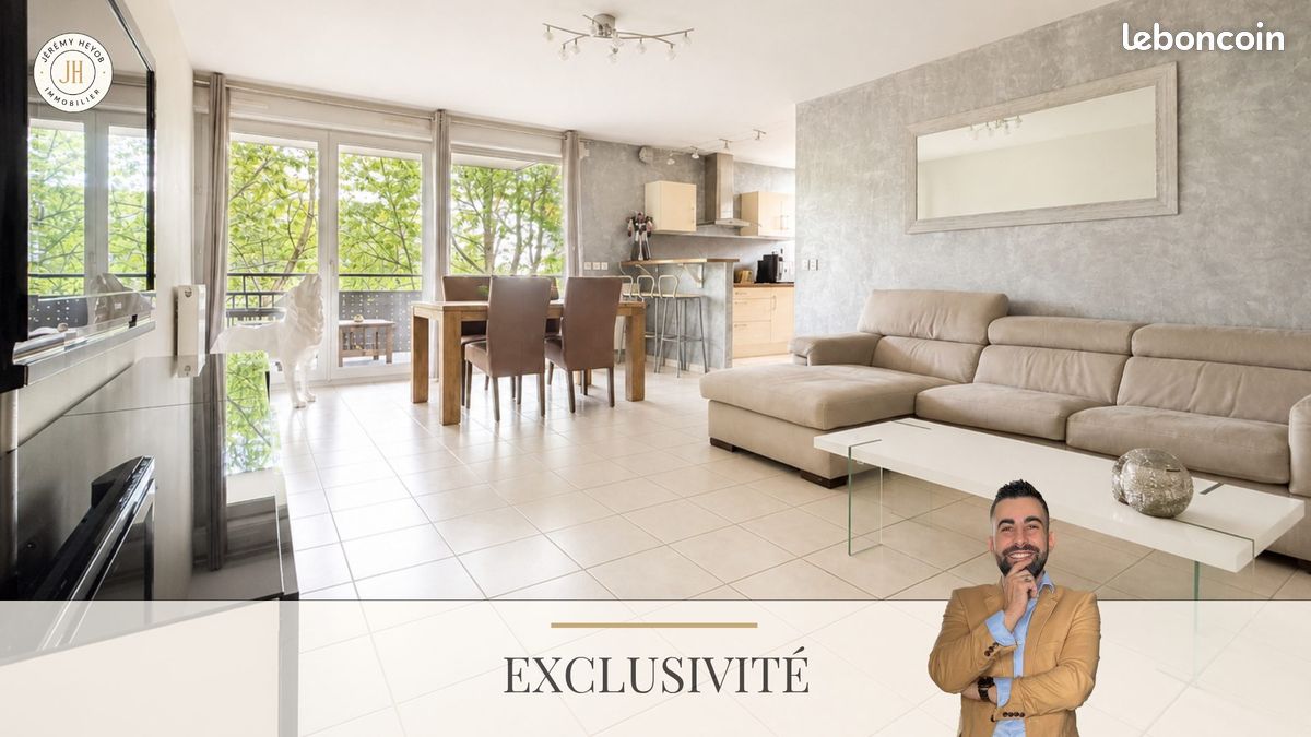 Appartement 4 pièces 85 m² · à Saint-Priest · 85 m² · 285 000 €
