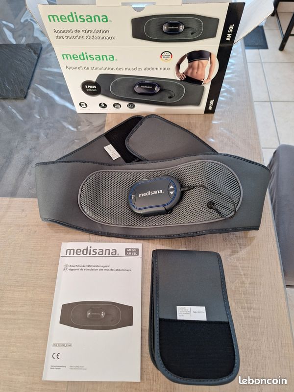 Ceinture de stimulation des muscles abdominaux, appareil électrique