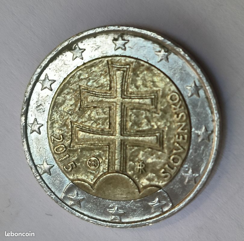 Pièce De 2 Euros Commémorative Slovensko (Slovaquie) 2015 - Monnaie - Collection