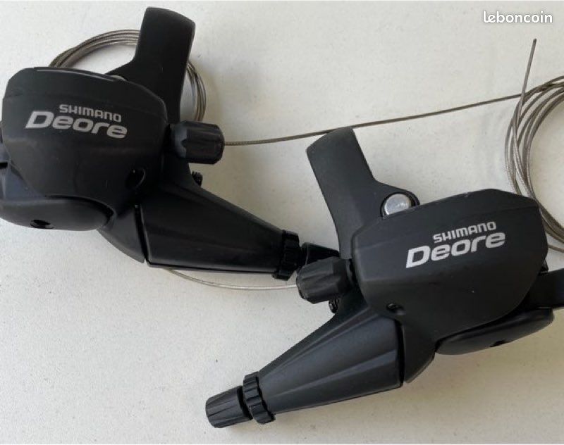 Lève Shimano Deore DX ST-M071 Droit - Pièce De Rechange Vintage VTT 7 Vitesses
