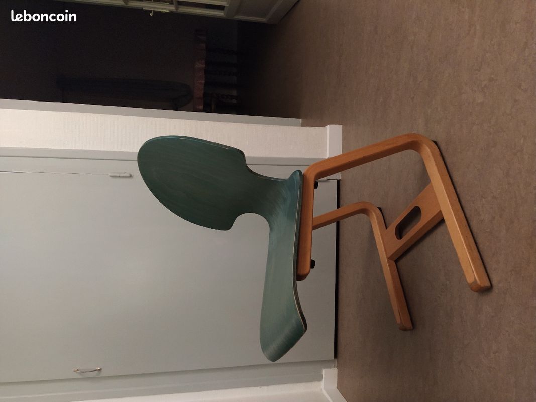 Chaises bois années 90 (image 3)
