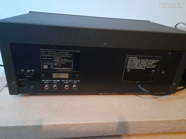 HS, en panne, ne tourne pas : Platine K7 Cassette Vintage S