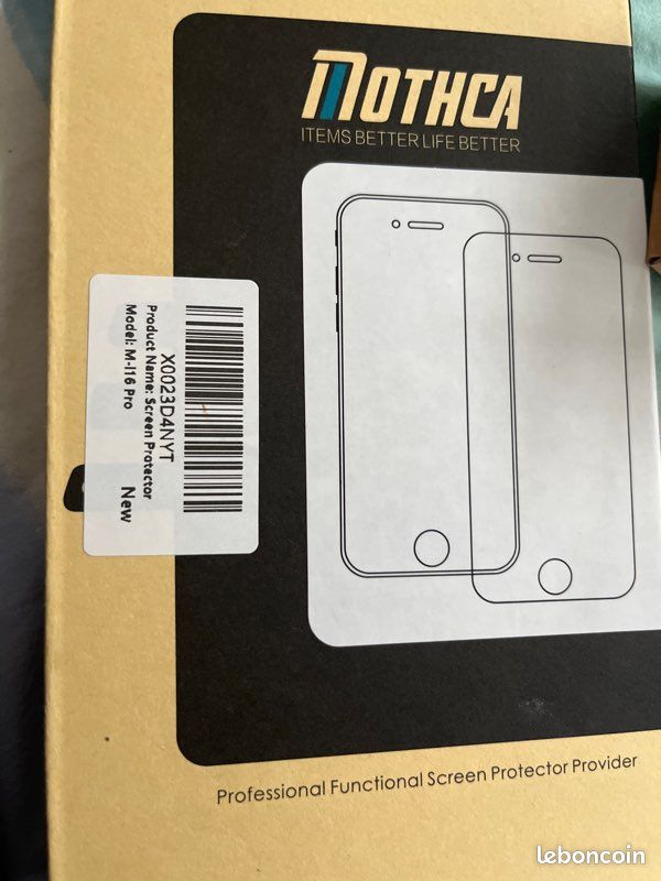 IPhone Verre trempées 16pro (image 1)