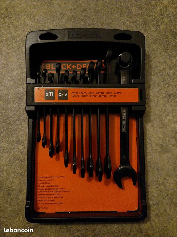 Lot clefs black et decker (image 1)