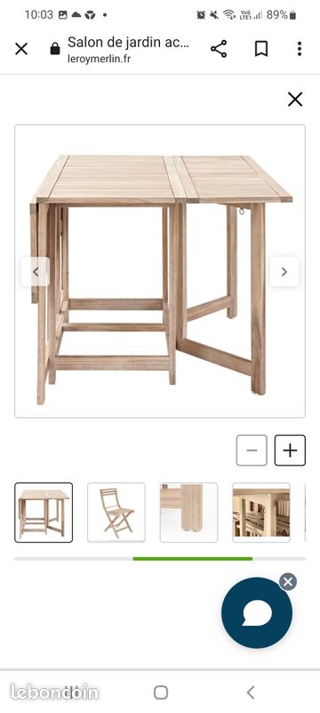 Table jardin (image 1)