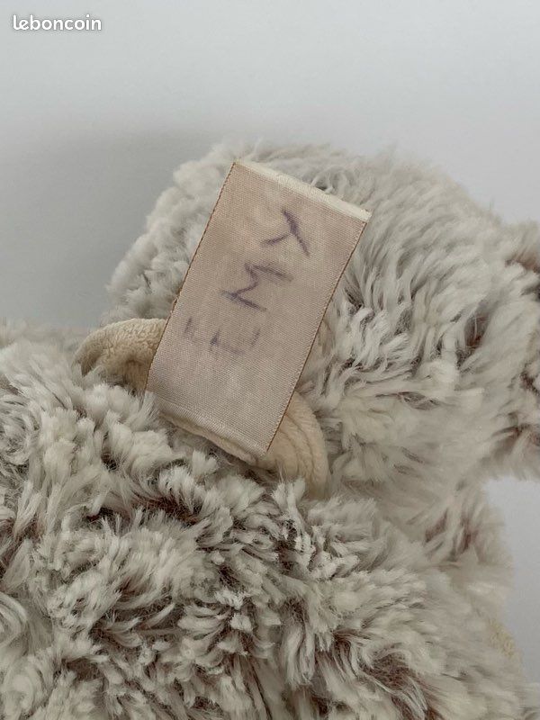 Peluche Doudou Chien RODADOU - Val d'Isère - Vintage / Collection - 18cm (image 3)