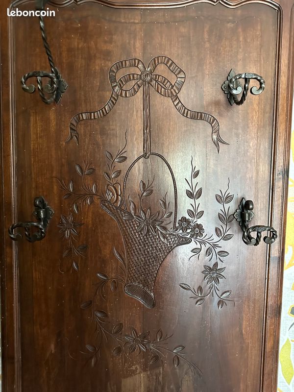 Vestiaire / porte manteau entrée Napoléon III (image 2)