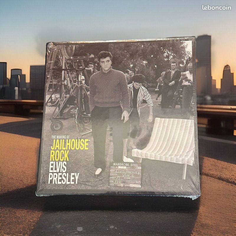 Elvis Presley The Making Of Jailhouse Rock Radio Recorders Studio-Mgm Soundstage Hollywood Avril Mai Juillet 1957 Box 2 livres couverture rigide 365 Pg-85 Pg 3 Cd Soundboard Vinyl 45 Tours Scellé Rare (image 8)