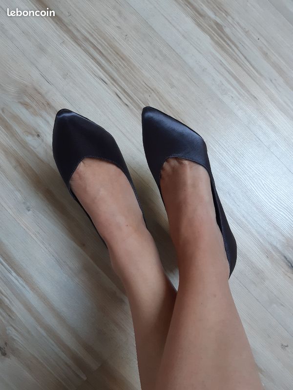 Escarpin gris T.38 (image 2)