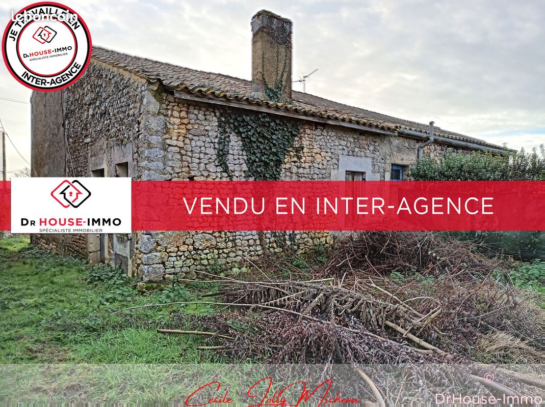 Maison 3 pièces 80 m² · à Saint-Bonnet-sur-Gironde · 80 m² · 34 000 €