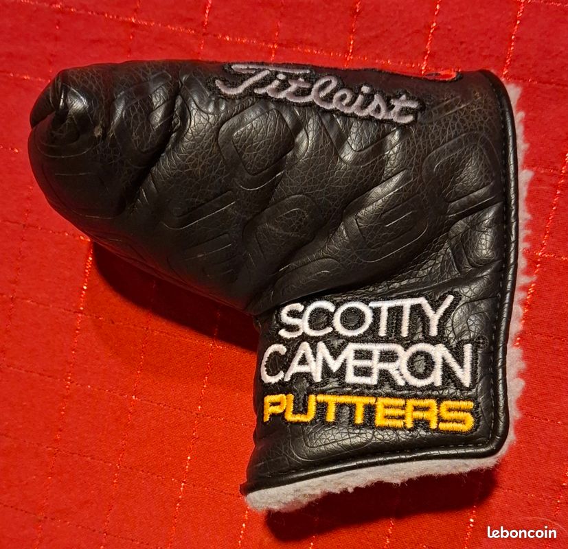 Housse De Putter Scotty Cameron – Motif Trèfle Moderne – Édition St. Patrick 2017 – NEUF