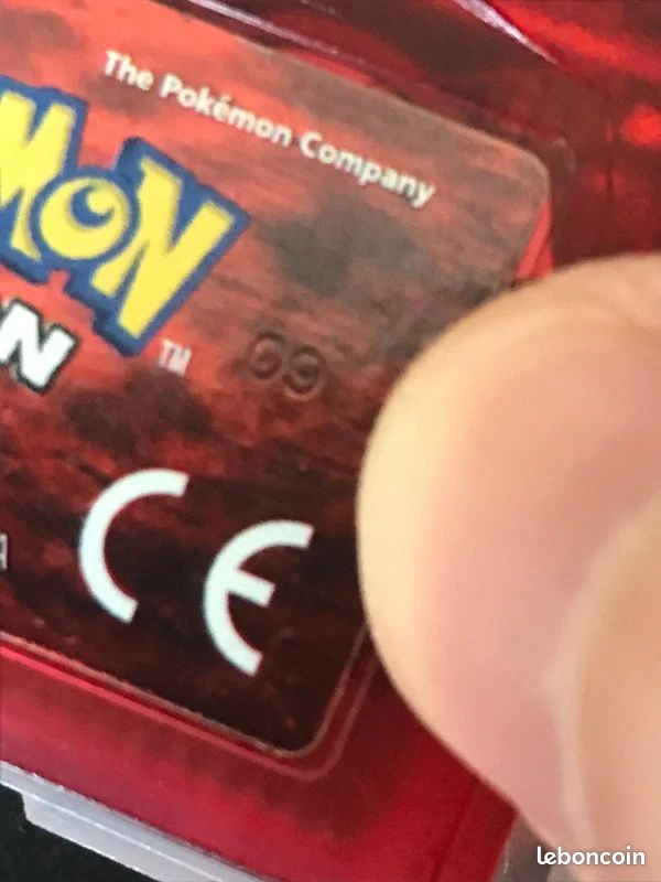 Pokemon Version Emeraude Game boy Advance GBA AUTHENTIQUE (rouge feu