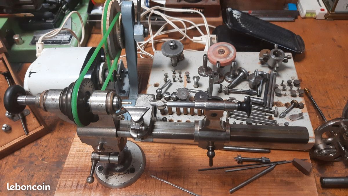 Lot De 80 Pinces à Ressort Pour Tour D'horloger Boley - 8.0 Mm, Neuves Sans Emballage