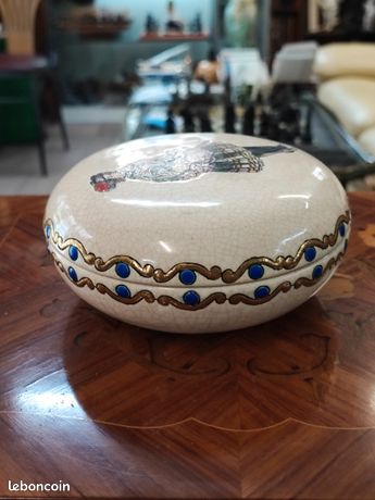 ② grande collection de céramiques Longwy France 60 pièces - Antiquités