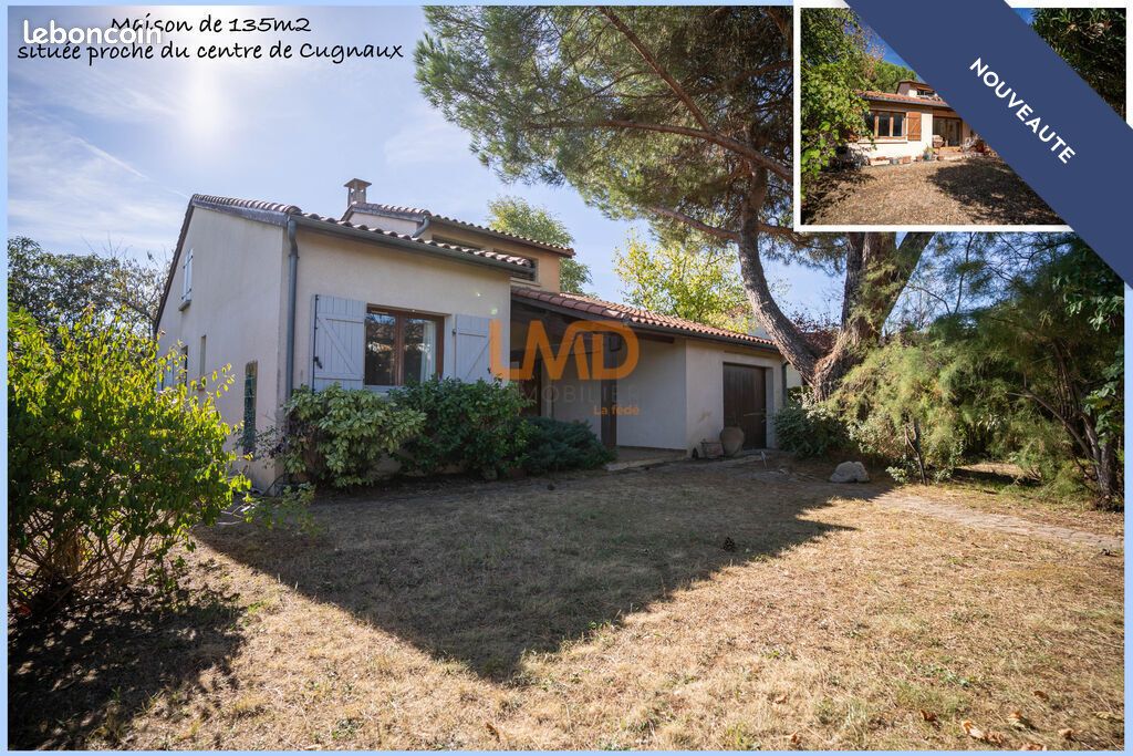 Maison 4 pièces 135 m² · à Cugnaux · 135 m² · 297 000 €