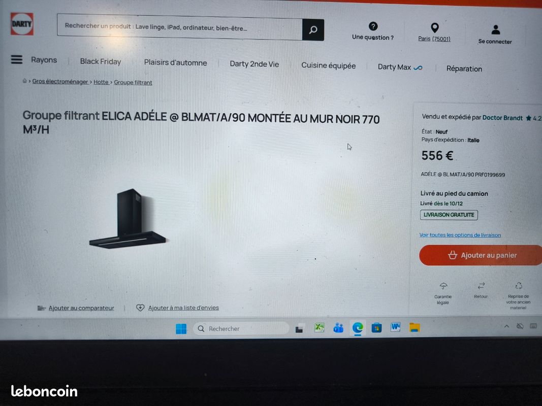 Vente de hotte (image 5)