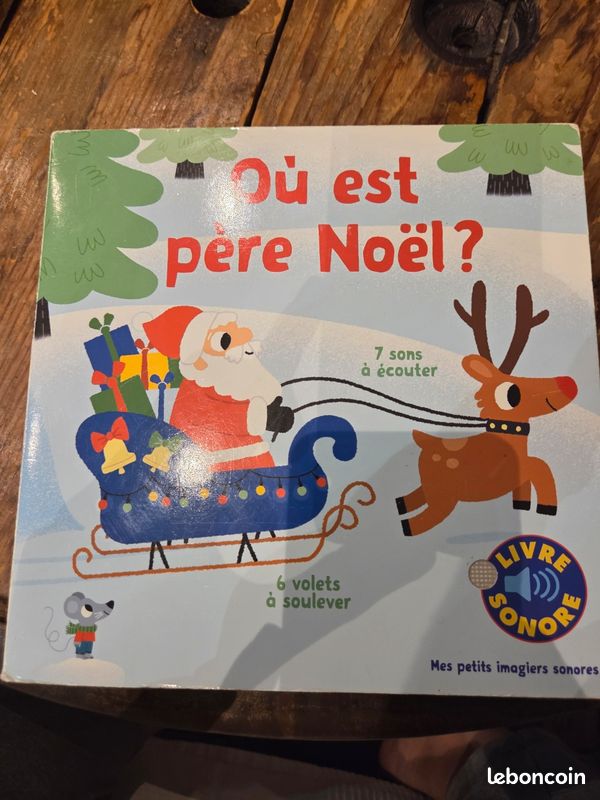 Livre sonore où et Père Noël? (image 2)