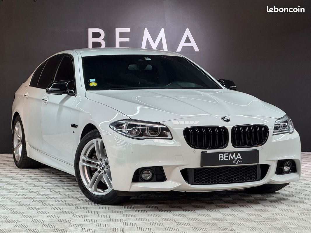 BMW 520d SERIE 5 F10 190ch | Sièges Electrique | Caméra | 389 euros/mois (image 1)