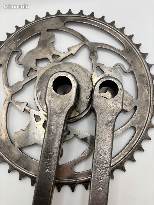 Pédalier Vintage PEUGEOT Pour Vélo - Crankset D'occasion, Bon état