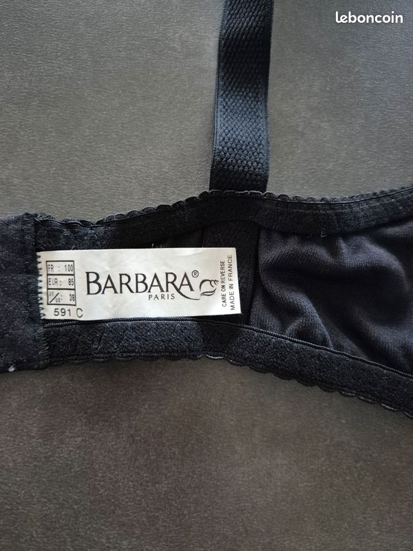 Ensemble Soutien-gorge 100C et culotte T46 BARBARA (image 4)