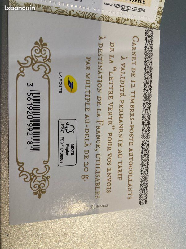 Timbre de 2022 - ♦ Dame de carreau ♦ Cartes à jouer «Collection Louis XV Timbre de 2022 - ♦ Dame de carreau ♦ Cartes à jouer «Collection Louis XV
