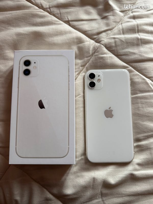 IPhone 11 Blanc 64 Go – Bon état (image 10)