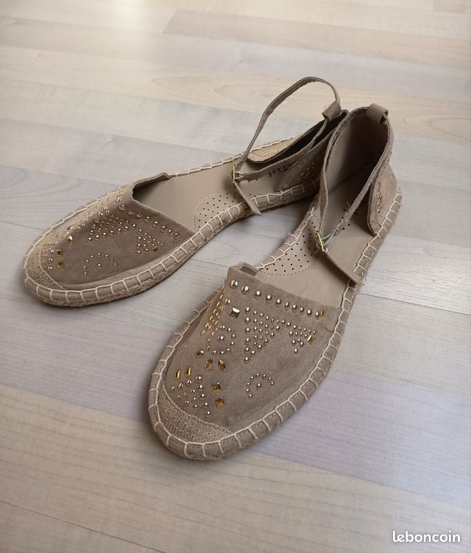 Espadrilles à strass (image 1)