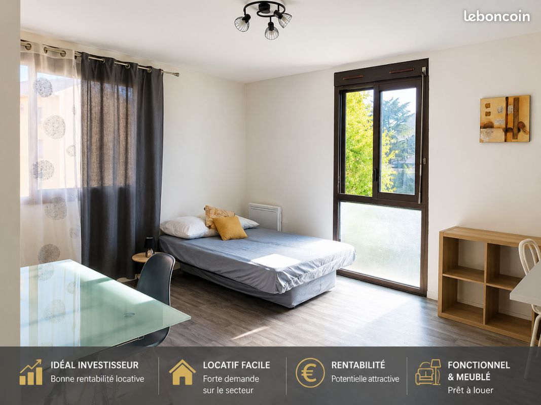 Appartement 1 pièce 29 m² · à Bourg-en-Bresse · 28,6 m² · 72 500 €