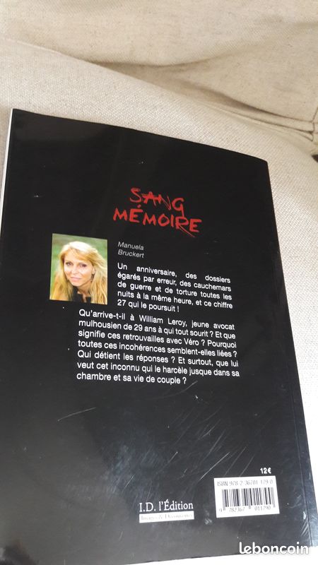Livre : Sang Mémoire (image 2)