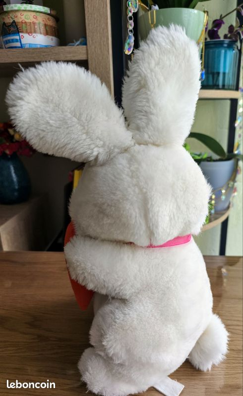 Jouet Lapin Interactif, 2025 Nouveau Lapin Peluche Interactif, avec des Carottes, Lapin Doudou Petit Peut Marcher et Parler,Cadeau d'anniversaire de Jouet Lapin Interactif, 2025 Nouveau Lapin Peluche Interactif, avec des Carottes, Lapin Doudou Petit Peut Marcher et Parler,Cadeau d'anniversaire de