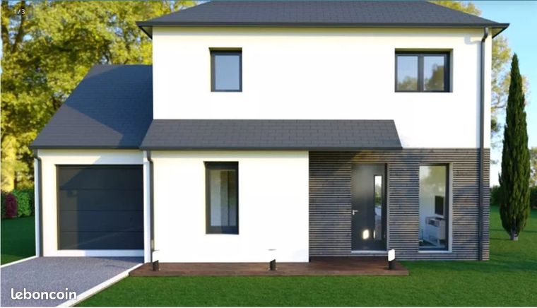 Projet de construction d'une maison 102 m² avec terrain à LA CHAPELLE-ERBREE (35)
