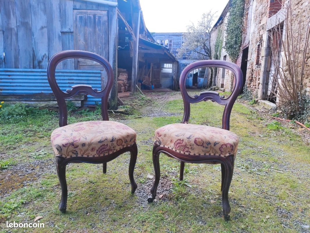 Chaises Napoléon III (image 1)