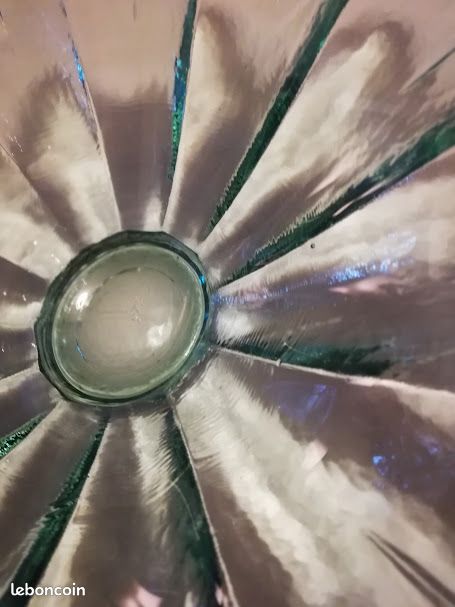Grande coupe verre fleur (image 15)