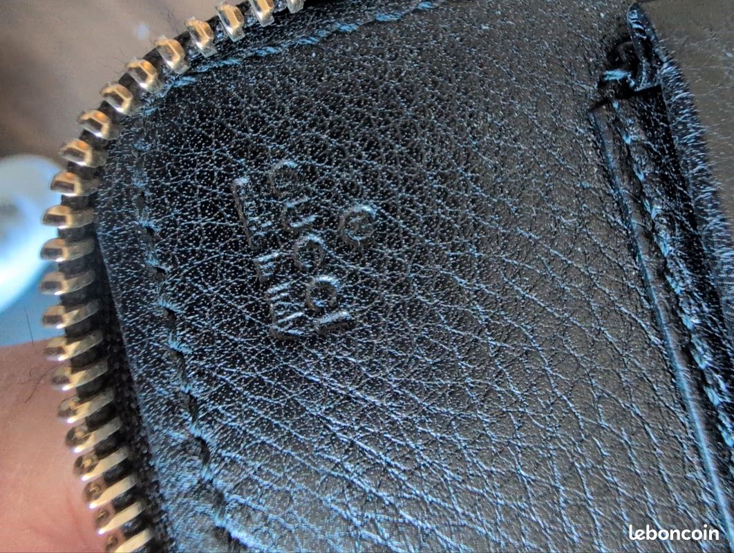 Portefeuille gucci long en cuir grainé (image 4)