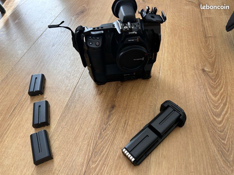 Boîtier Blackmagic 6k pro BMPCC6k pro toute équipée (image 1)