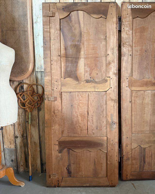 Paire de portes anciennes d’armoire (image 3)