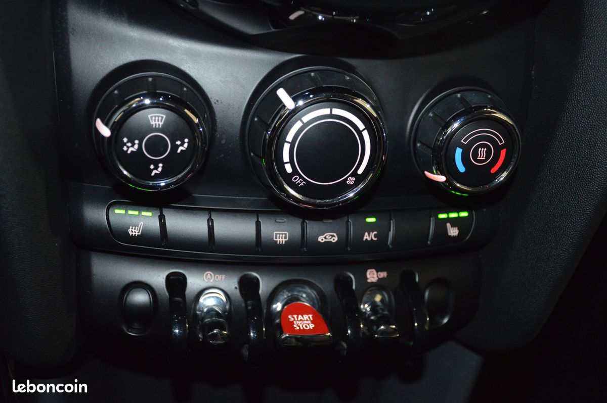 MINI ONE III (F56) 1.2 ONE 102 BOITE AUTO 3 PORTES-67.740km-1ère Main-Climatisation-Sièges Chauffants-Radars-Jantes Track Spoke 17" Noir-Historique Mini-Etat Rare-Garantie 6 Mois (image 11)