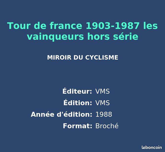 Miroir Du Cyclisme 1973 pas cher - Meilleures ofes sur le neuf et l'occasion