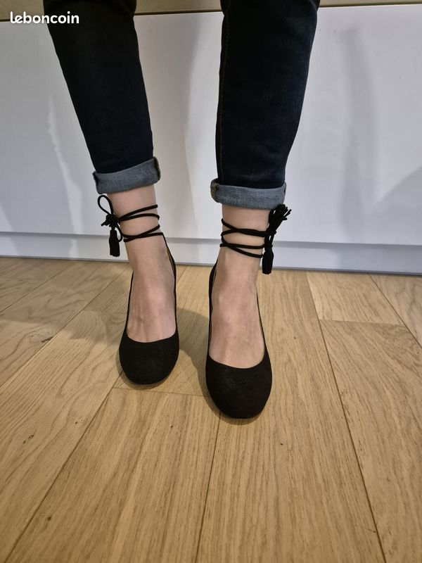 Babies Sezane Ballerines Babies Noir Sezane Taille 37 Chaussures