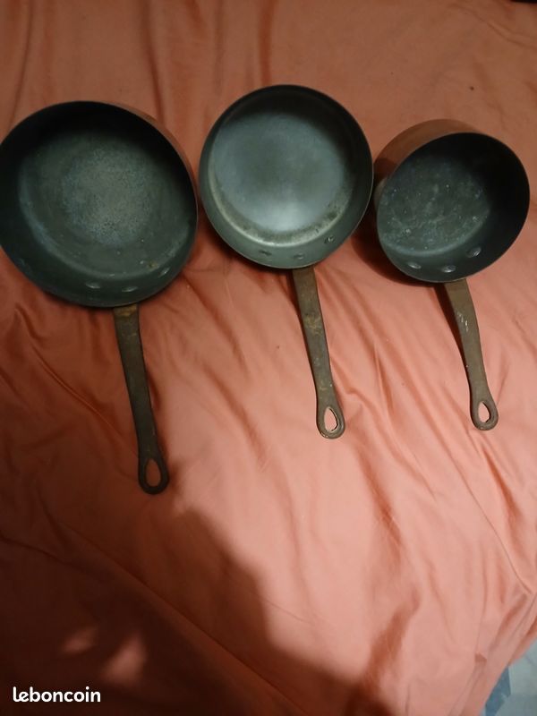 Trio casseroles en cuivre (image 6)