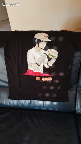 T-Shirt Collector Naruto X Burger King Taille L - Neuf Scellé Sous Blister - Édition Limitée