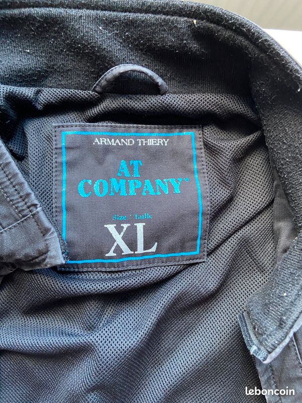 Blouson Homme Armand Thiery - Taille 3XL - Marron - Style Bomber - Occasion Très Bon état