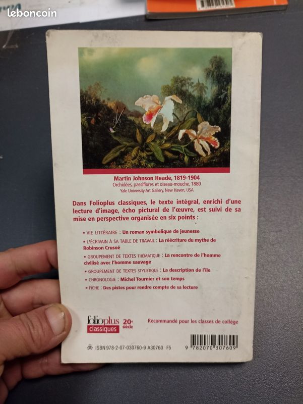 Livre Vendredi ou la vie sauvage Michel Tournier (image 4)
