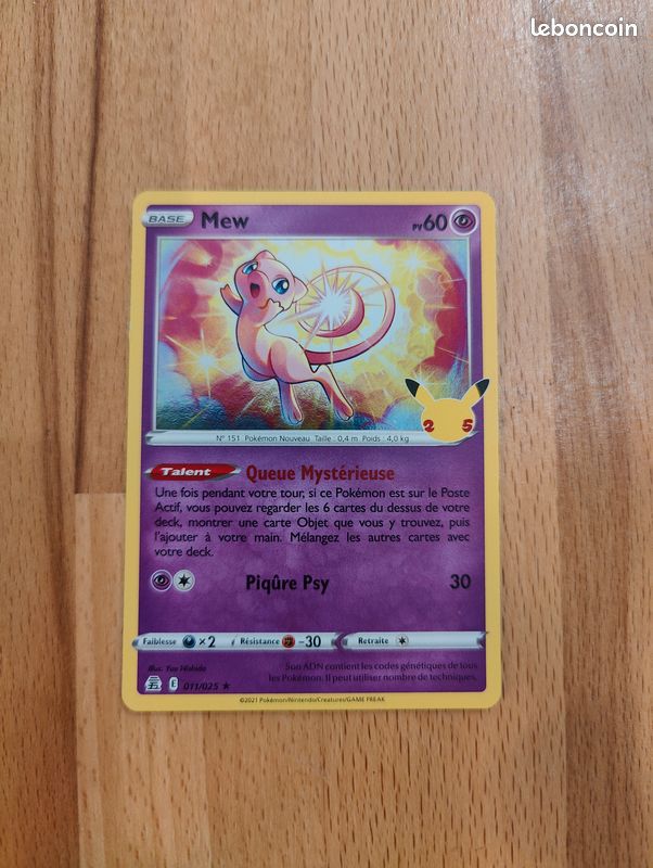 CARTES POKÉMON LOT De 14 Cartes Célébrations 25 Ans Neuves FR EUR 3,00
